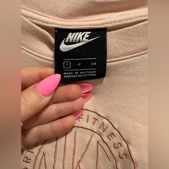 Nike Light Pink Crewneck Sweatshirt - Picture 5 of 5